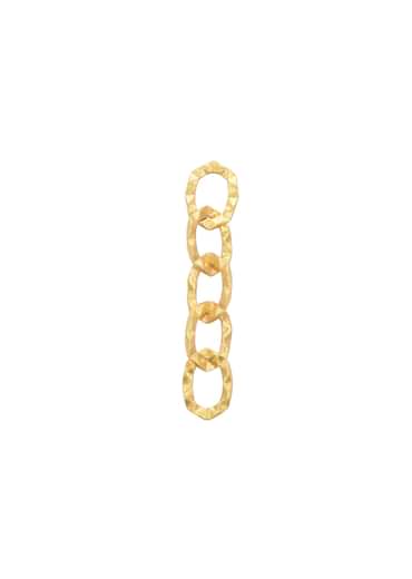 Gold Plated Link Style Chain Danglers
