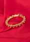 Golden traditional kada with kundan work only on Kalki