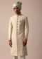 Golden Sherwani Set With Exquisite Embroidery Work