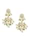 Green And Gold Kundan Short Necklace Set