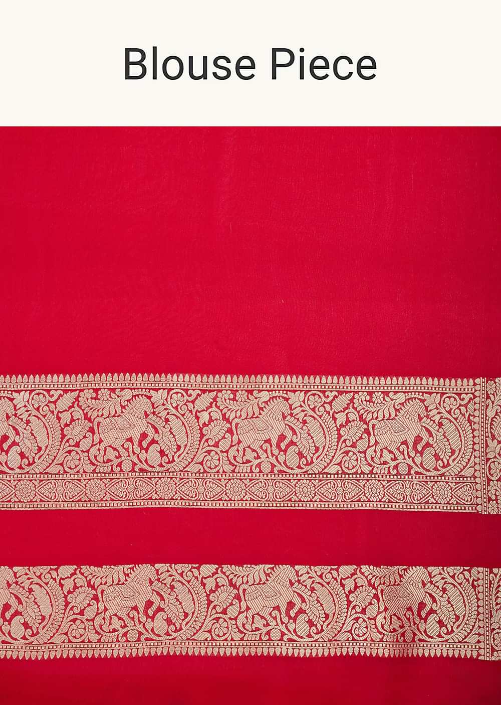 Green Banarasi Saree With Diagonal Zari Checks