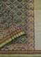 Green Handloom Katan Silk Banarasi Ikat Patola Weave Saree With Unstitched Blouse Piece