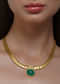 Green Onyx Link Necklace