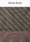 Silver Grey Embellished Saree In Kota Silk Chanderi