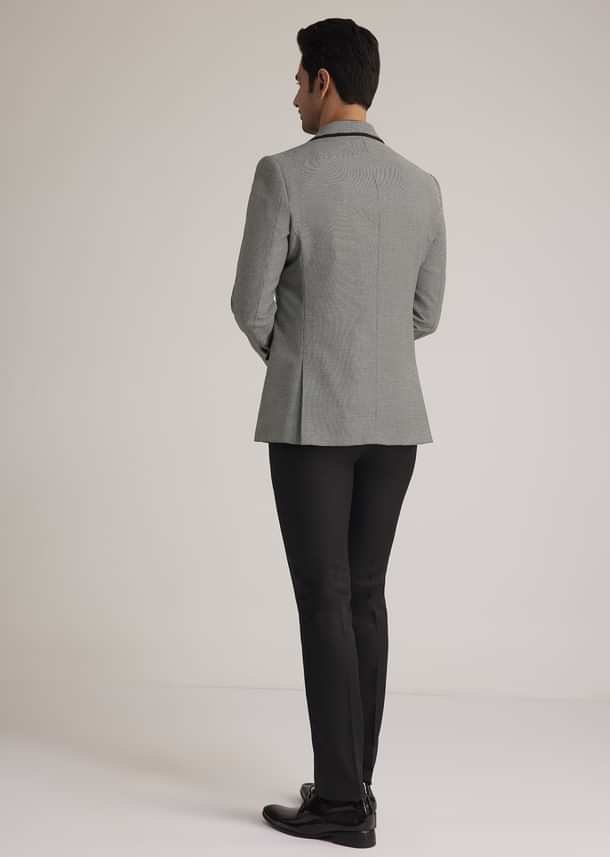 Grey Terry Rayon Suit Set