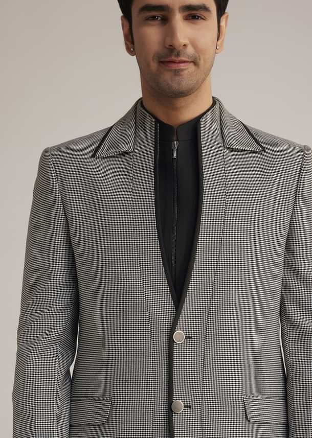 Grey Terry Rayon Suit Set