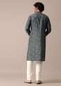 Jaipur Print Cotton Men Kurta Set