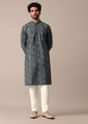 Jaipur Print Cotton Men Kurta Set