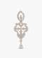 Diamond Necklace Set With Silver Plating