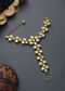 Gold Plated Green Kundan Haathphool