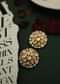 Gold Plated Kundan Stud Earrings