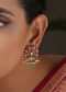 Gold Plated Kundan Studs