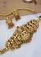 Gold Plated Temple Work Necklace Set