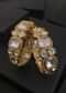 Kalki Gold Plated Uncut Polki Bangles
