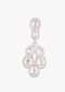 Silver Plated Diamond Necklace Set