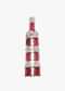 Two-Tier Diamond Necklace Set In Silver Plating With Ruby Stones