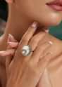 Victorian Polki Ring Studded With Polkis