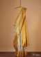 Kanjivaram Silver-Gold Toned Tissue Saree With 7gm Real Zari And Unstitched Blouse