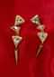 Kundan studded dangler in triangular shape only on Kalki