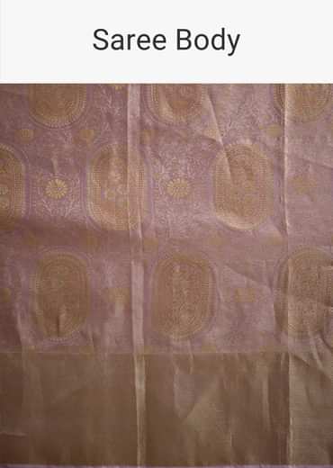 Lavender Kanjivaram Silk Saree
