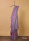 Wine South Resham Silk Saree With Woven Work And Unstitched Blouse Fabric