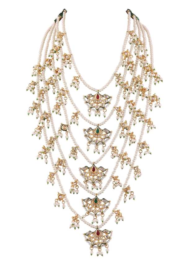Maharani Pearl And Kundan Necklace Maharani Pearl And Kundan Necklace