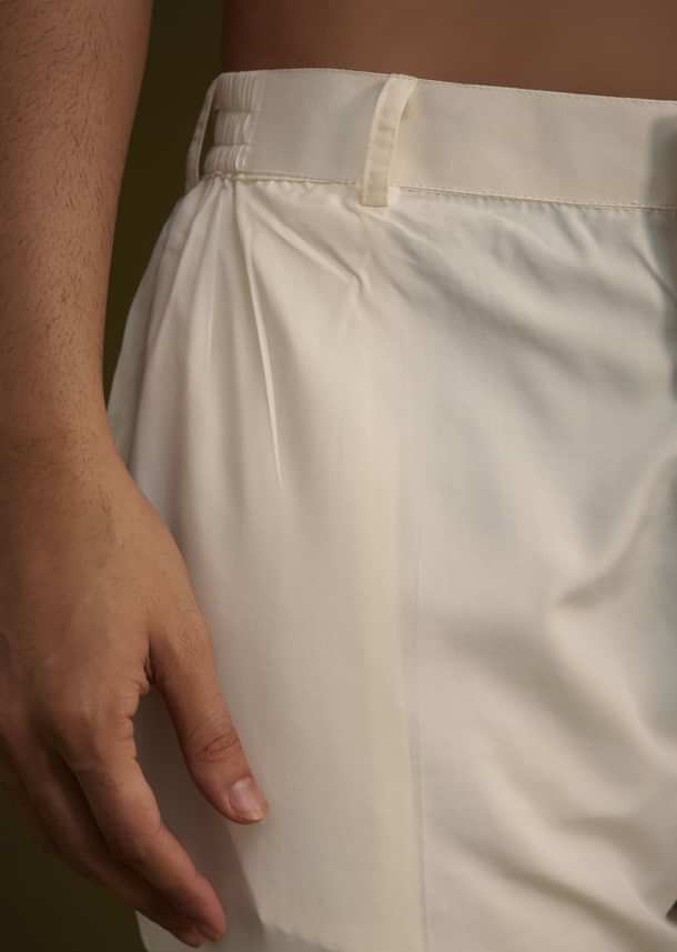 Grey Silk Jodhpuri Suit Featuring Foil Print