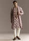 Maroon Dupatta Kurta Set