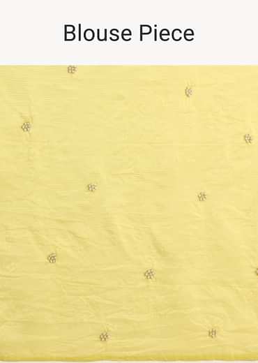 Mehndi Green Crushed Tissue Saree With Cutdana Work