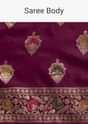 Multi Color Dola Silk Saree With Resham And Zari Weaving