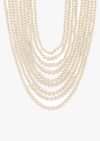 Multi Layered Ivory Pearl Mala