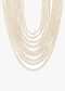 Multi Layered Ivory Pearl Mala