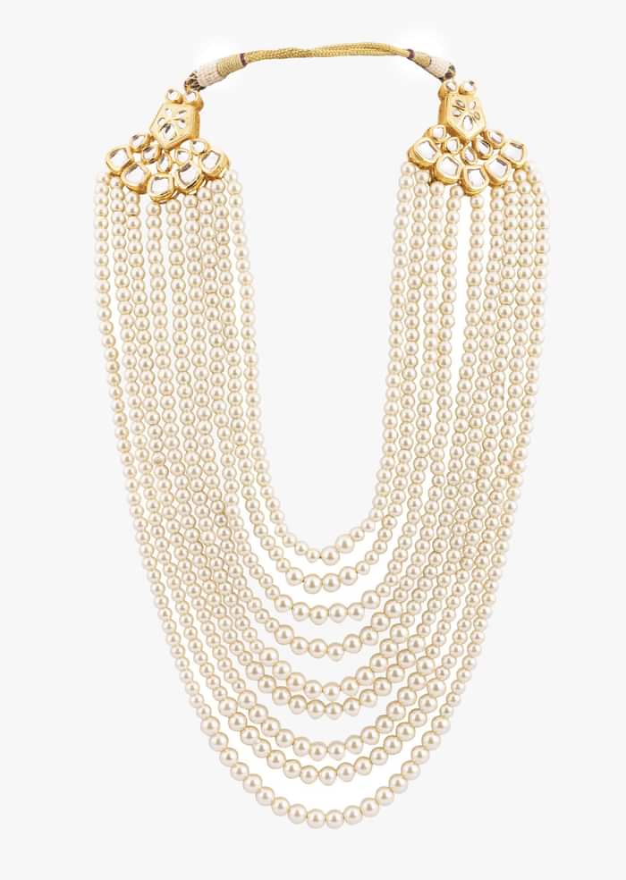 Multi Layered Ivory Pearl Mala