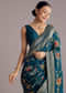 Multicolor Dola Silk Floral Jaal Woven Saree