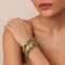 Multicolor Bangle With Studded Kundan And Meenakari Work Set of 2