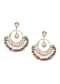 Multicolor Danglers With Kundan And Bead Drops