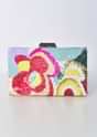 Multicolor Floral Sequin Clutch
