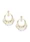Multicolor Kundan Danglers With Bead Drops