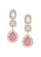 Multicolor Polki Choker Set With Kundan