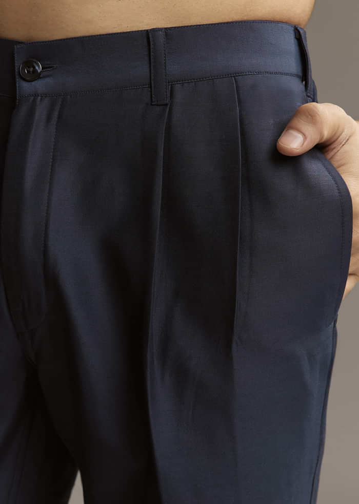 Multicolour Silk Kurta Set For Men With Abstract Geometric Print