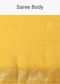 Mustard Yellow Saree In Banarasi Silk With Woven Jaal Floral Motifs And Unstitched Blouse Piece