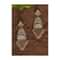 Off White Ethnic Earrings With Carved Elephant Motif, Crystals And Dangling Pearls Online - Kalki Fashion