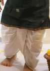 Kalki Boys Off White Pre-Stitched Dhoti Pants In Hand Woven Cotton Love The World Today