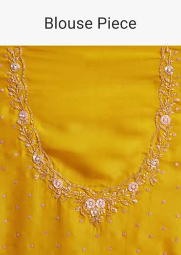 Off White Tissue Saree With Cutdana And Stone Work