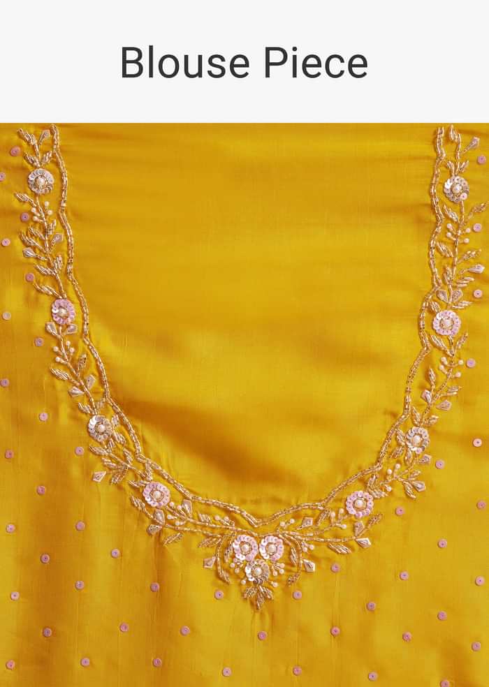 Off White Tissue Saree With Cutdana And Stone Work