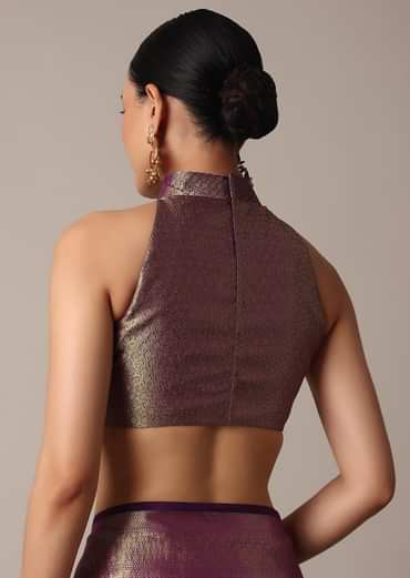 Onion Pink Banarasi Tunchui Silk Saree With Tassels And Unstitched Blouse Piece
