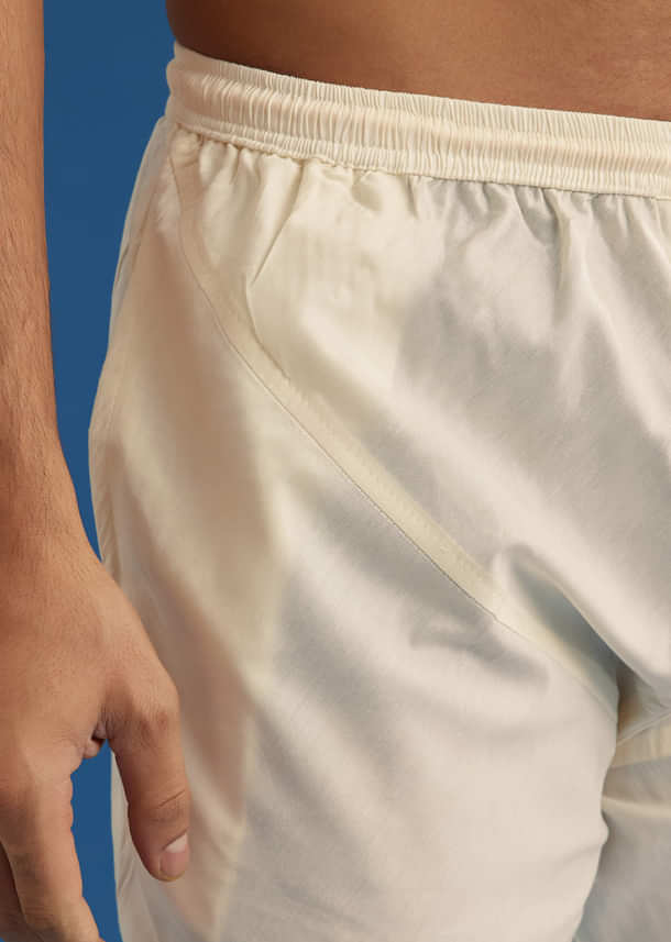 Peach Silk Groom Sherwani Set With Thread And Zardosi Work