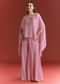 Pink Dola Silk Kaftaan Indowestern Suit With Zardosi Work