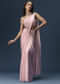 Pink Ready Pleated Saree With Embroidered Blouse