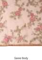 Pink saree embellished in resham in floral motif only on Kalki - KALKI Fashion India
